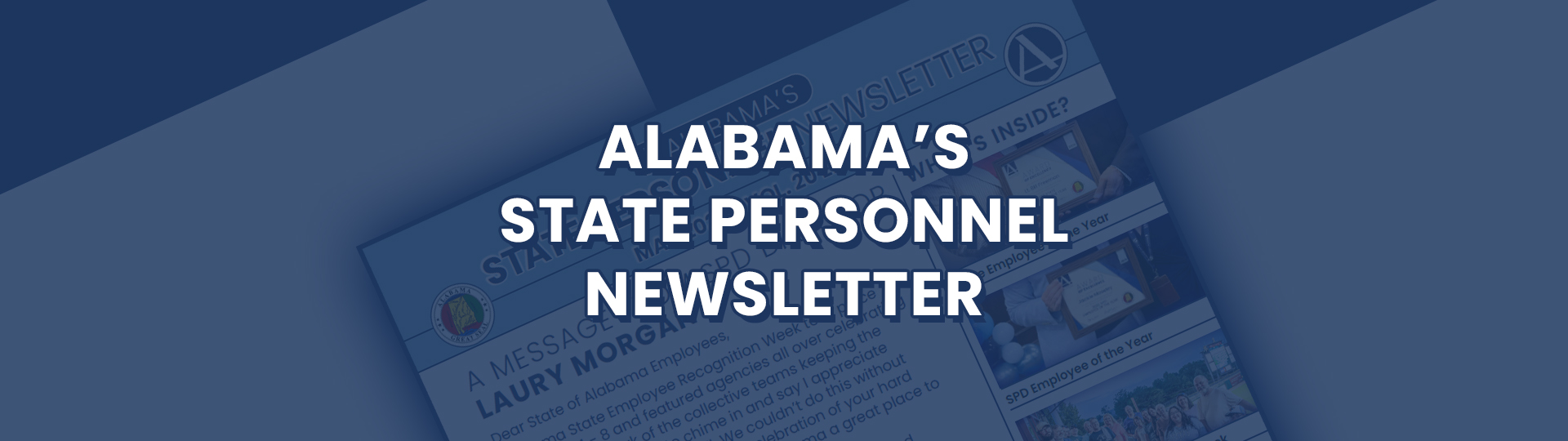 Alabama's State Personnel Newsletter