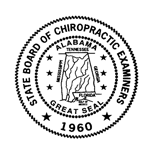 Alabama State Board of Chiropractic Examiners Seal