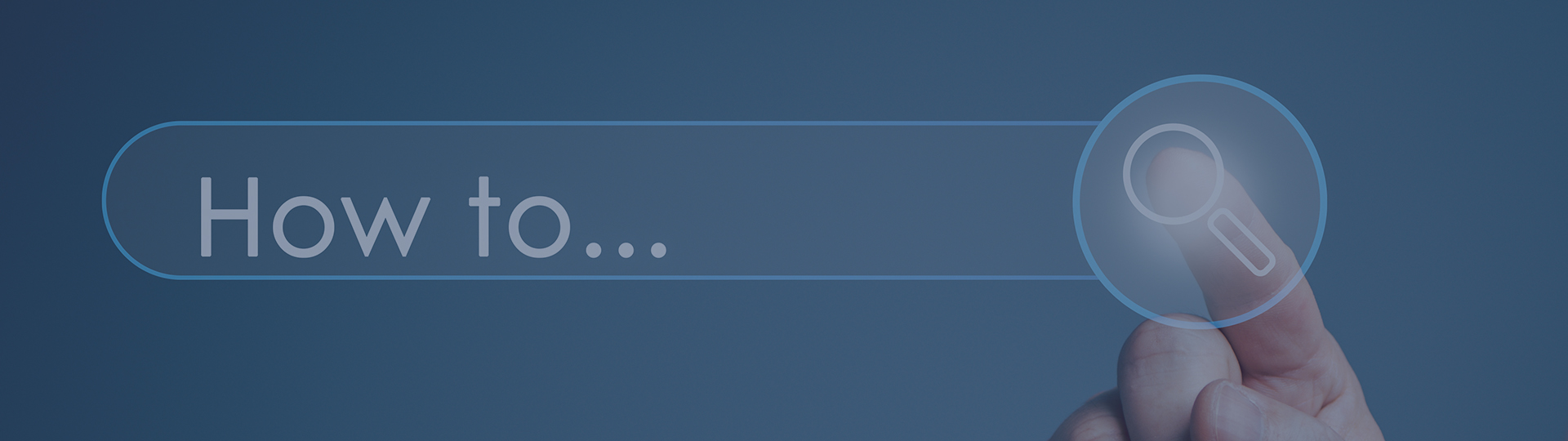 How to written in a search bar with a hand pressing the search button